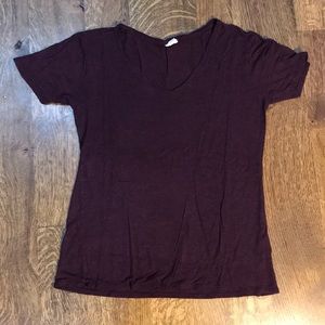 Garage Maroon T Shirt
